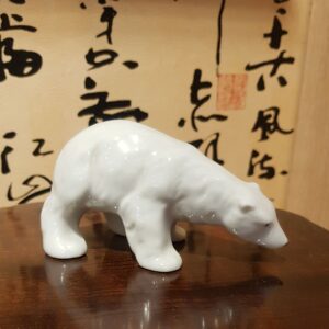 北極熊陶瓷擺飾