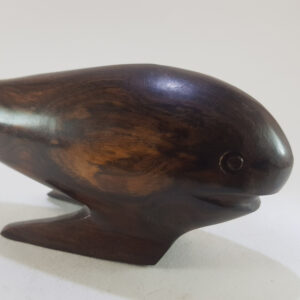 鯨魚木雕