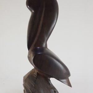 沉睡的鵜鶘木雕 獨創設計