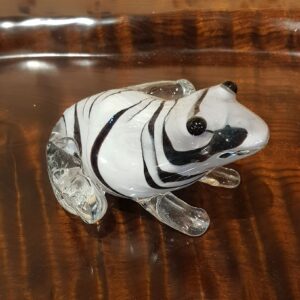 玻璃水晶青蛙擺飾