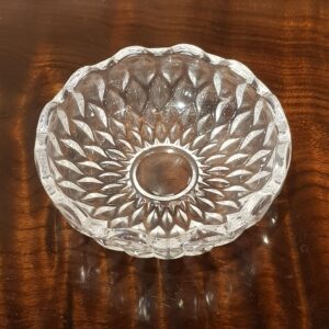 MIKASA玻璃水晶小碟子 菸灰缸