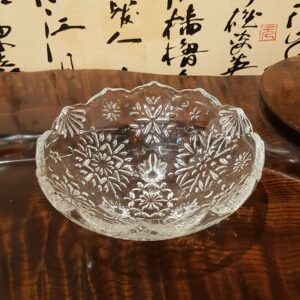 MIKASA玻璃水晶盤 水果盤