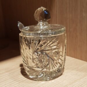 玻璃水晶調料罐 糖粉罐