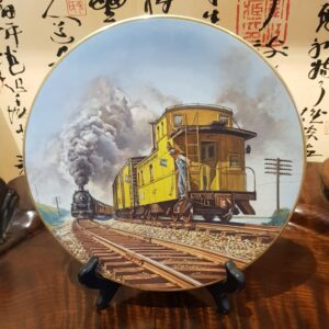 火車 掛盤 擺飾盤